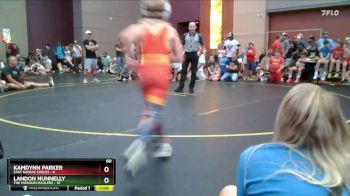 60 lbs Quarterfinals (8 Team) - Kamdynn Parker, East Kansas Eagles vs Landon Nunnelly, The Missouri Maulers