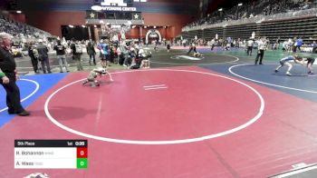 57 lbs 5th Place - Riggs Bohannon, Windy City WC vs Atticus Wass, Touch Of Gold WC