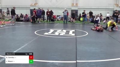 55-M lbs Round Of 16 - Seth Combs, OH vs Louden Moon, LA