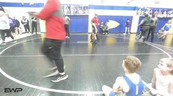 83 lbs Rr Rnd 1 - Katelee Cole, Tulsa Blue T Panthers vs Ava Henderson, HURRICANE WRESTLING ACADEMY