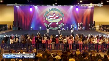 Koach All Stars - Recruits [2026 L1.1 Junior - PREP Day 1] 2026 The American Heartland Omaha Nationals