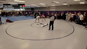 165 lbs Cons. Round 3 - Will Pankow, Brentwood Aca. vs Jayden Davidson, Lake Catholic