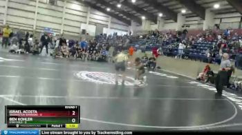 130 lbs Round 1 (4 Team) - Ben Kohler, Utah Gold vs Israel Acosta, Washington Warriors