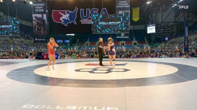 95 lbs Cons. Sub-rd Of 32 - Piper Eller, UT vs Aubrey Reynolds, AR