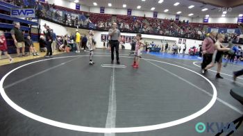 49 lbs Rr Rnd 1 - Noah Brooks, Comanche Takedown Club vs Lane Plumlee, Mustang Bronco Wrestling Club