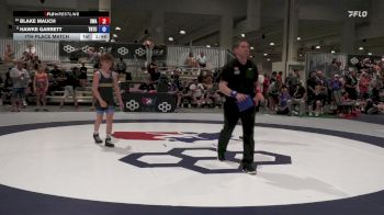 U15 GR - 48 lbs 7th Place Match - Blake Mauch, Sanderson Wrestling Academy vs Hawke Garrett, Team Nazar Training Center