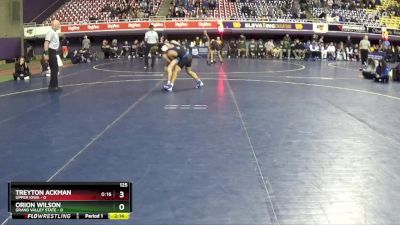 125 lbs 2nd Wrestleback (16 Team) - Orion Wilson, Grand Valley State vs Treyton Ackman, Upper Iowa