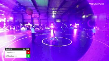 83 lbs Semifinal - Tyler Sweet, Red Wave WC vs Eli Mendoza, Daniel Cormier Wr Ac