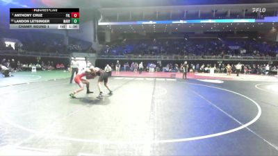 132 lbs Champ. Round 1 - Anthony Cruz, Folsom vs Landon Letsinger, Marysville