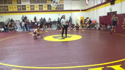 141 lbs 5th Place Match - Jeo Navarrete, Cuesta College vs Jake Jennings, Fresno City College