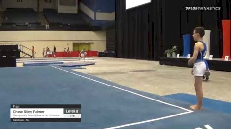 Chase Riley Palmer - Floor, Montgomery County Sports Performance Center - 2021 USA Gymnastics Development Program National Championships