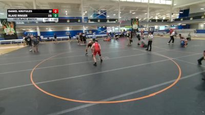 144 lbs 1st Place Match - Daniel Krutules, Roundtree Wrestling vs Blake Ringer, Unattached