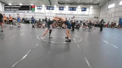 165 lbs Round 3 (4 Team) - Tyson Seeholtz, Youngstown Elite vs Ethan Cartwright, All American