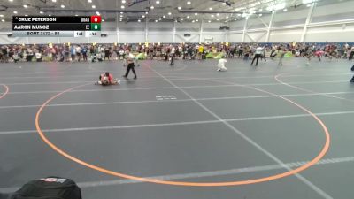 80 lbs Cons. Round 1 - Aaron Munoz, Eagle Empire vs Cruz Peterson, Team Donahoe