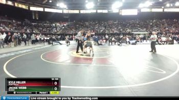5A 138 lbs Cons. Round 1 - Jackie Webb, Borah vs Kyle Miller, Post Falls