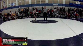 84 lbs Round 3 (4 Team) - Micah Stith, Penn Wrestling Club vs Xander McCrae, Center Grove Wrestling Club