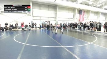 144 lbs Cons. Round 1 - Jeff Heywood, Spanish Fork vs Patrick Halpin, Capital