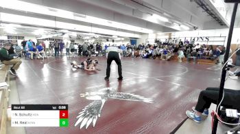 144 lbs Consi Of 4 - Noah Schultz, Monmouth Richmond Winthrop vs Mario Real, Kennebunk