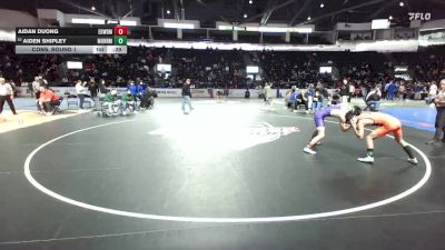 120 lbs Cons. Round 1 - Aidan Duong, Edmonds-Woodway vs Aiden Shipley, Monroe