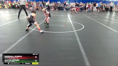 52 lbs Finals (2 Team) - Easton Berger, Highland Medina vs Marshall Murphy, Donahue WA Blue