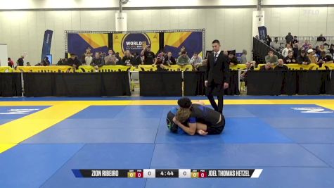 Joel Thomas Hetzel vs Zion Ribeiro 2024 World IBJJF Jiu-Jitsu No-Gi Championship