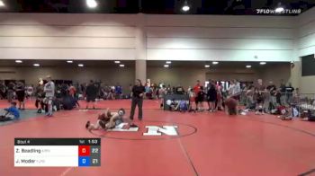 104 lbs Prelims - Zach Beadling, Apex vs Johnathon Moder, Florida Pride Teal