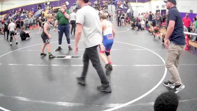 105/115 Round 2 - Carson Boerger, Mid-South Wrestling Academy vs Jesse Barlow, Legacy Elite Wrestling