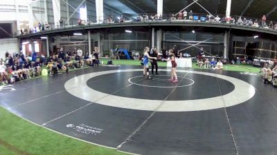 115 lbs Mariah Roberts, Virginia vs Kaiya Maggini, California Red