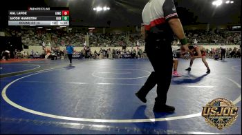 170 lbs Round Of 16 - Kal LaFoe, El Reno Wrestling Club vs Jacob Hamilton, Highlander Youth