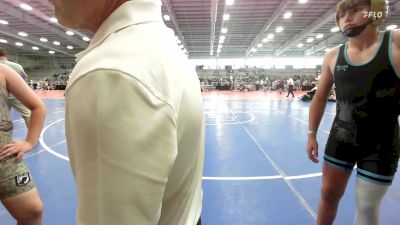 120 lbs Rr Rnd 1 - Caleb Cheddar, Buffalo Valley Wrestling Club EL Black vs WYATT SURBER, Ohio Titan Scarlet