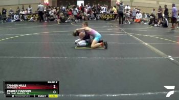 96 lbs Round 4 (6 Team) - Parker Madison, The Funky Singlets vs Tanner Mills, Ninja Elite