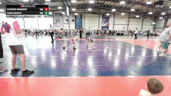 75 lbs Rr Rnd 2 - Cooper Kennedy, Ride Out Wrestling Club vs Hank Busch, Ragin Raisins Concord ES