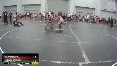 Round 7 (8 Team) - Maddox Sampson, Prodigy Elite vs Ellison Allen, Georgia United Red