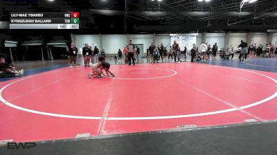 55 lbs Rr Rnd 2 - Lily-Mae Ybarbo, VICI Wrestling vs Kyngzleigh Ballard, TEAM CONQUER