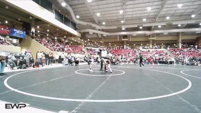 52 lbs Champ. Round 2 - Brooks Rinne, Open Mats vs Teagan Stearns, Ridge