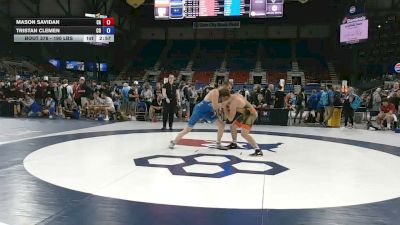 190 lbs Champ. Rd Of 128 - Mason Savidan, California vs Tristan Clemen, Colorado