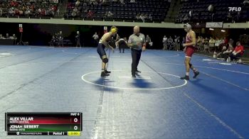 165 lbs Champ. Round 1 - Jonah Siebert, Buena Vista vs Alex Villar, North Central