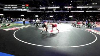 190 lbs Champ. Round 2 - Ezequiel Ramirez, Toppenish vs Steven Morales, Marysville Pilchuck
