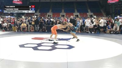 126 lbs Champ. Rd Of 32 - Van Smith, Oklahoma vs Mathew Prine, Iowa