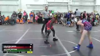 88 lbs Finals (2 Team) - Colston Skeen, Mullet Army vs Nathan Matthis, Revival Y