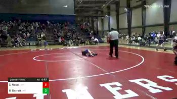 70 lbs Quarterfinal - Callen Nessl, Level Up vs Bryce Garrett, Hornets Wrestling Club