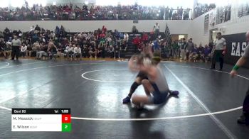 145 lbs Quarterfinal - Mason Messick, Newport vs Ean Wilson, Boiling Springs
