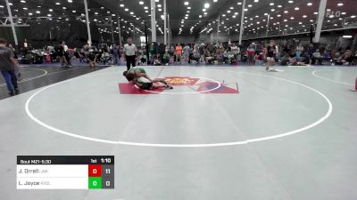 128 lbs Rr Rnd 3 - Jackson Orrell, LAW vs Laz Joyce, Revival Irish