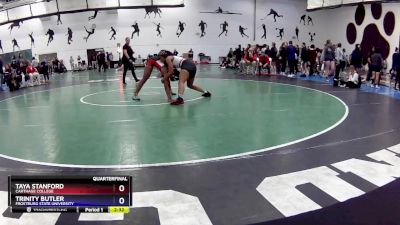 138B Quarterfinal - Trinity Butler, Frostburg State University vs Taya Stanford, Carthage College