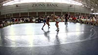 132 lbs Teagan Lewis, Arizona Blue vs Tate Abbott, Nebraska