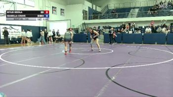 138 lbs Semifinal - Mylei Seigla, Southern Oregon University vs Isabella Crave, Big Bend Community College