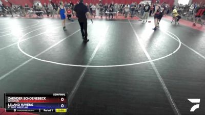 165 lbs Semifinal - Zaender Schoenebeck, Wisconsin vs Leland Havens, RT Elite Wrestling