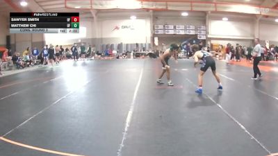 133 lbs Cons. Round 3 - Matthew Chi, UW Parkside vs Sawyer Smith, Findlay