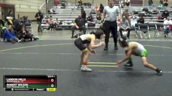 64 lbs Round 1 (4 Team) - Landon Mills, Untouchables vs Robert Wilson, Peer Pressure Elite