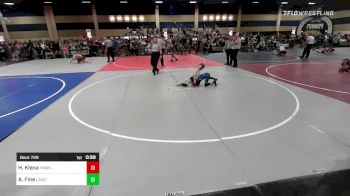 58 lbs Quarterfinal - Holden Klena, Hawkeye/Speakeasy WC vs Aiden Fine, LAWC/Chaminade